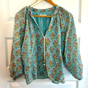 Emerson Fry Heritage Top - Tuesday Flowers Organic. Size XS